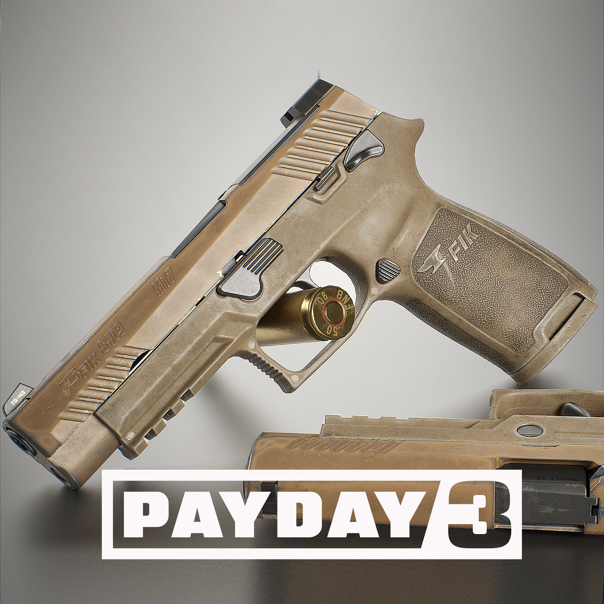 ArtStation - Payday 3 - Old Faithful Weapon Preset