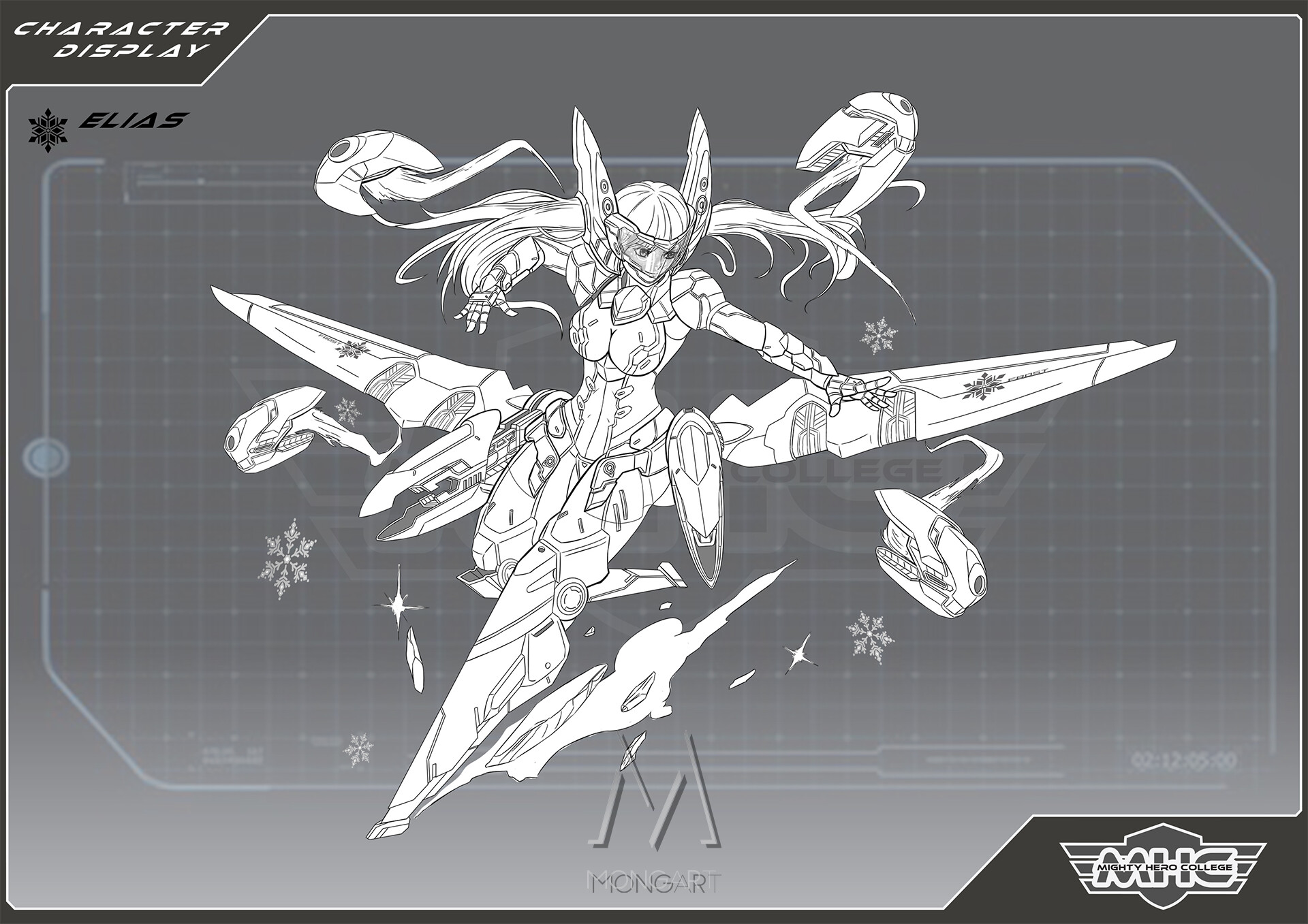 ArtStation - Illustration Project : MHC Character Design III - ELIAS