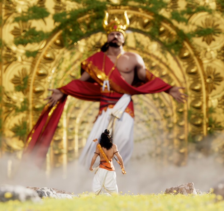 ArtStation - Ram VS Ravan