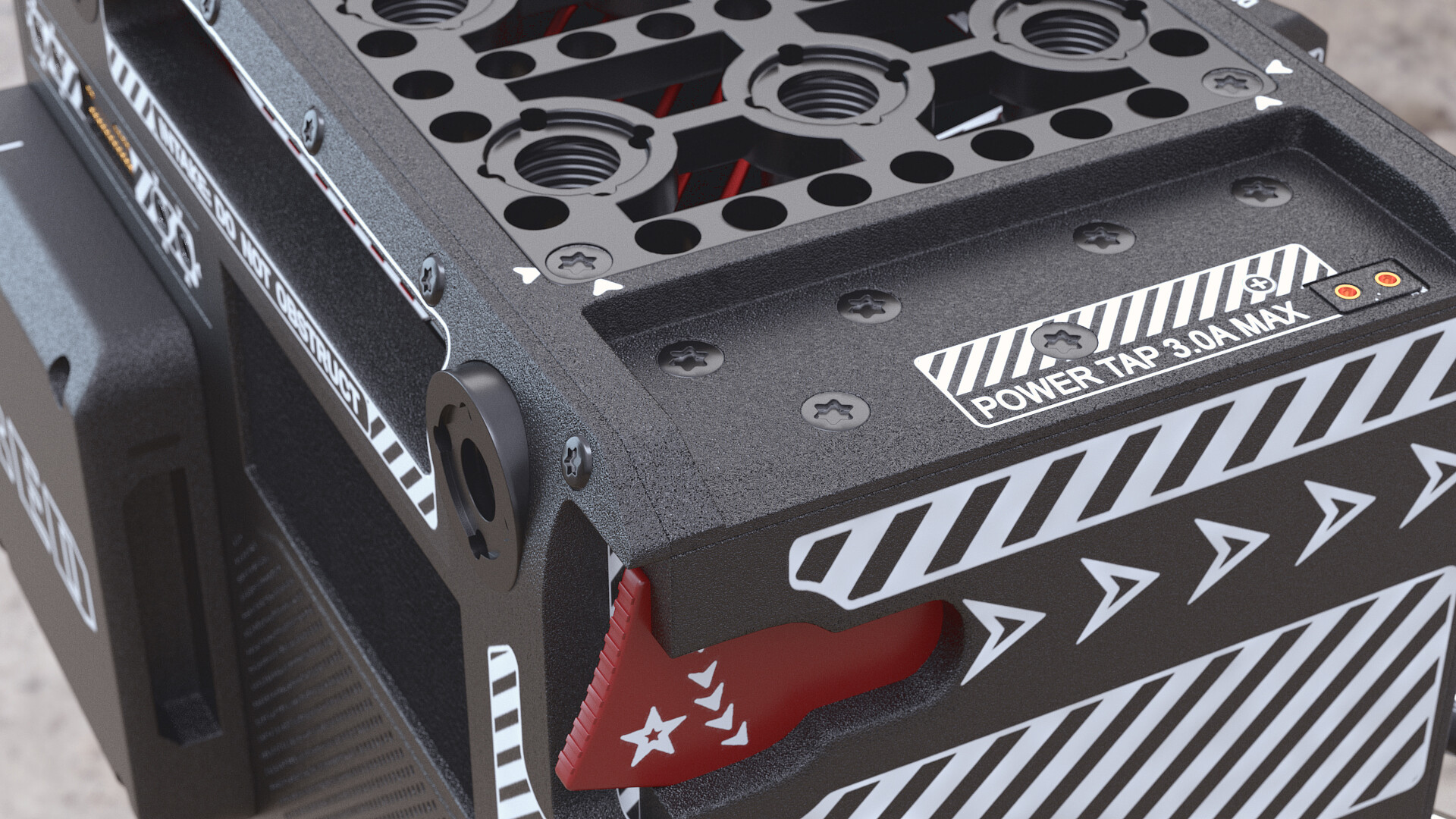 ArtStation - Red Ranger Monstro