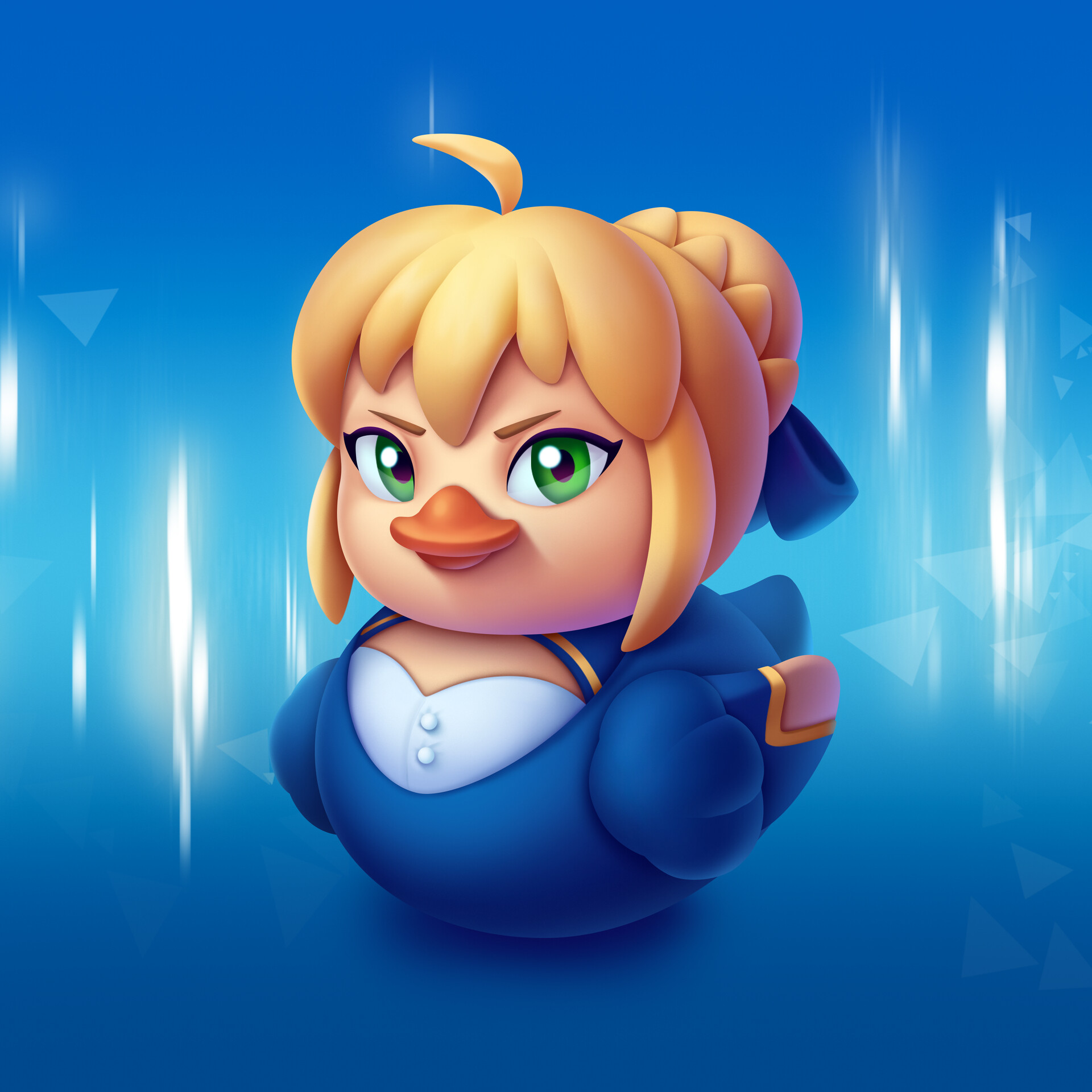 ArtStation - Saber Duck