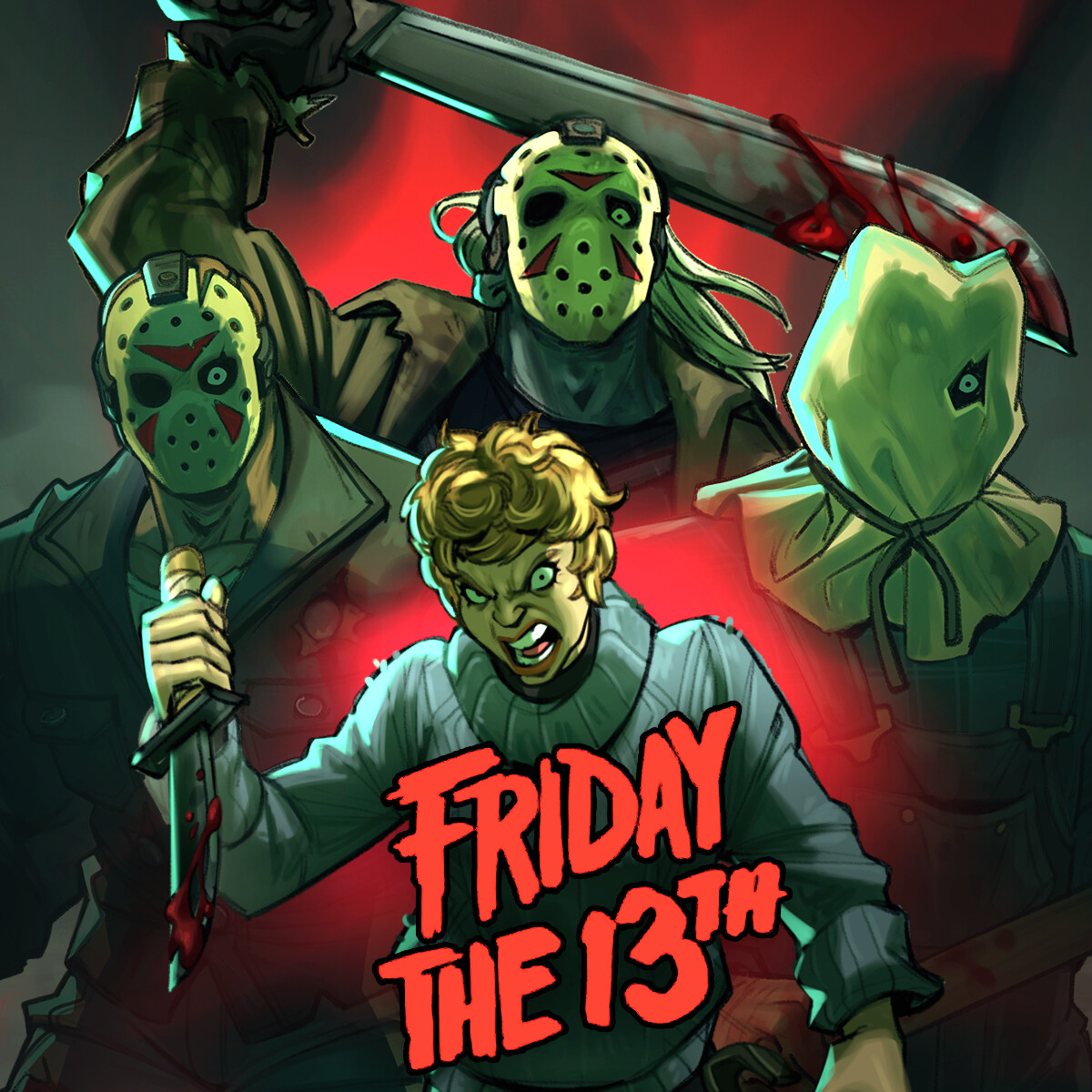 ArtStation - Friday the 13th Fan Made poster