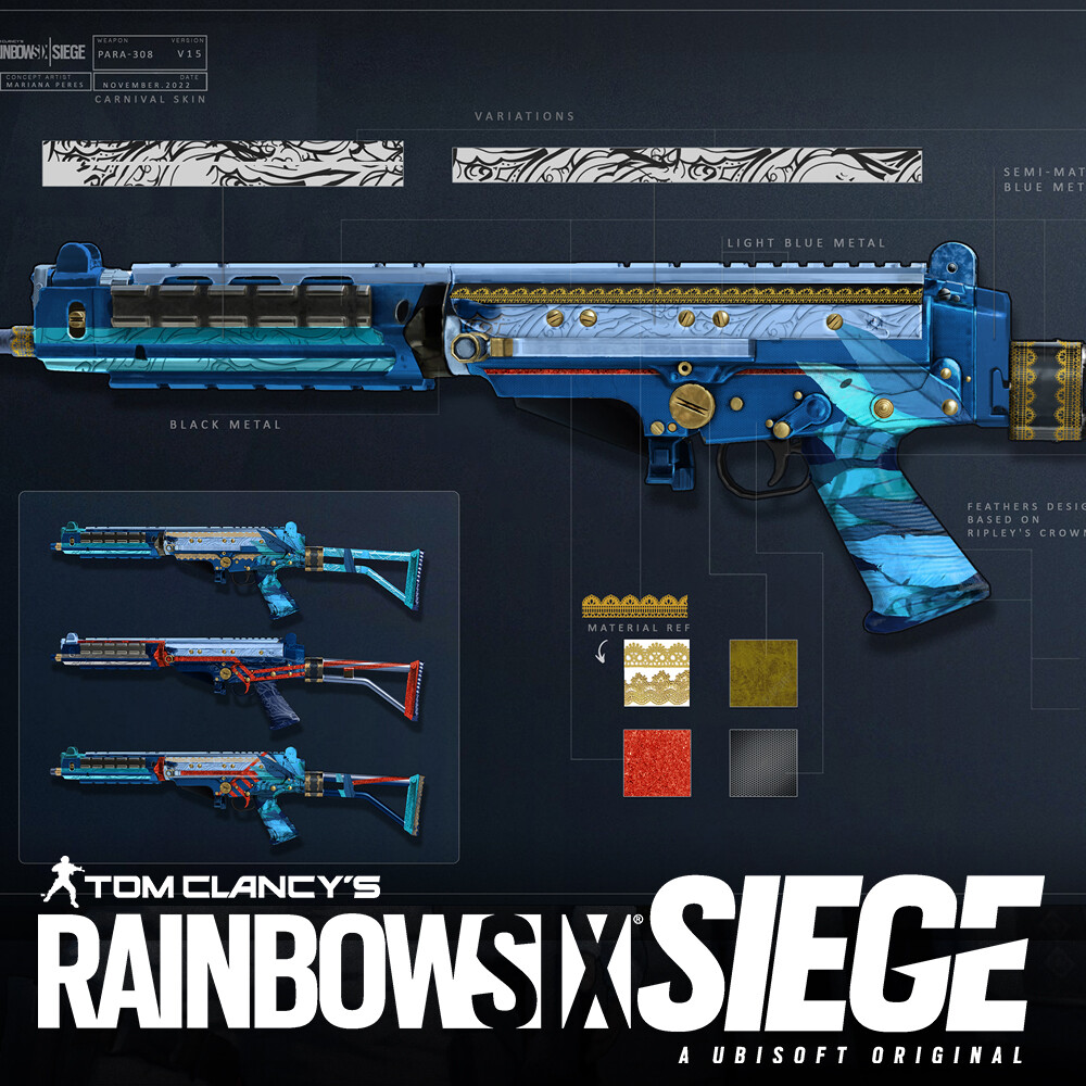 ArtStation - Rainbow Six | Siege - Brava`s Carnival WS Concept Y8S1