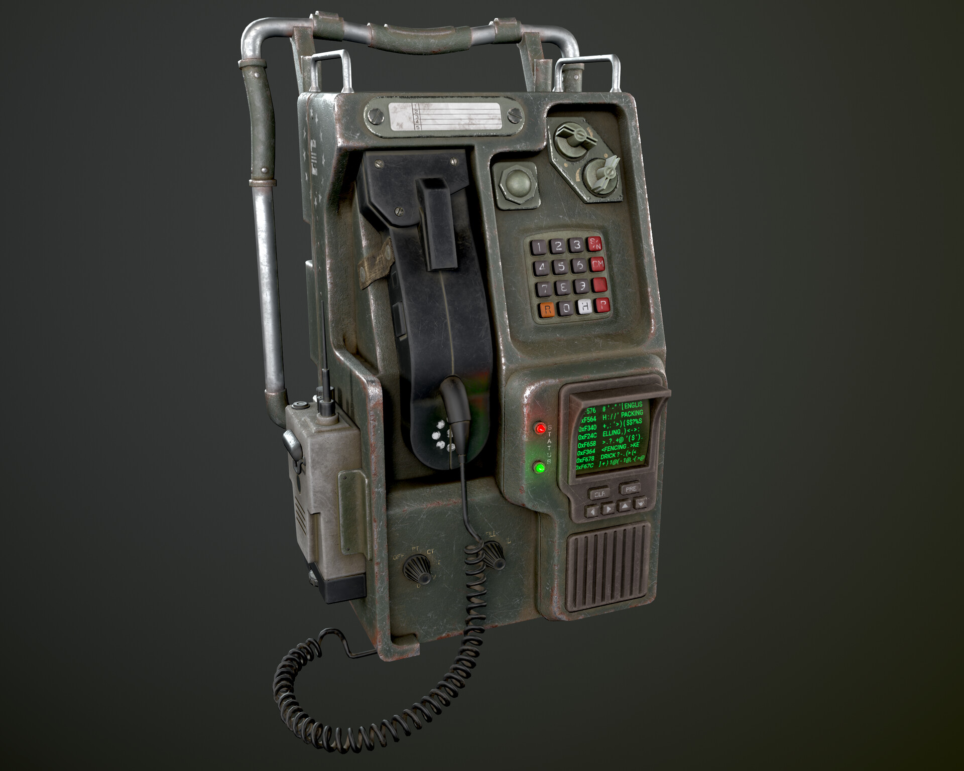 ArtStation - Backpack Radio