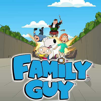 Illustrations for Family Guy Freakin Mobile Game