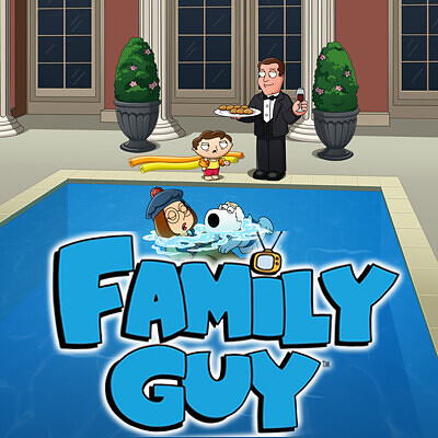 Illustrations for Family Guy Freakin Mobile Game