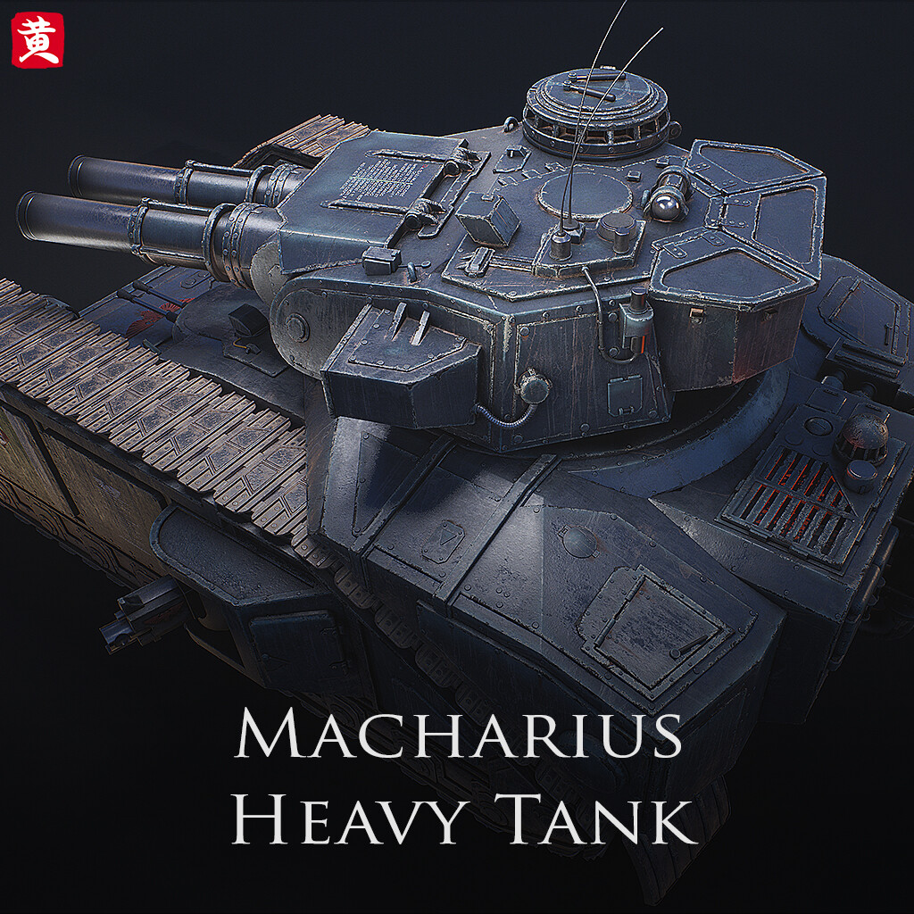 ArtStation - Macharius Heavy Tank