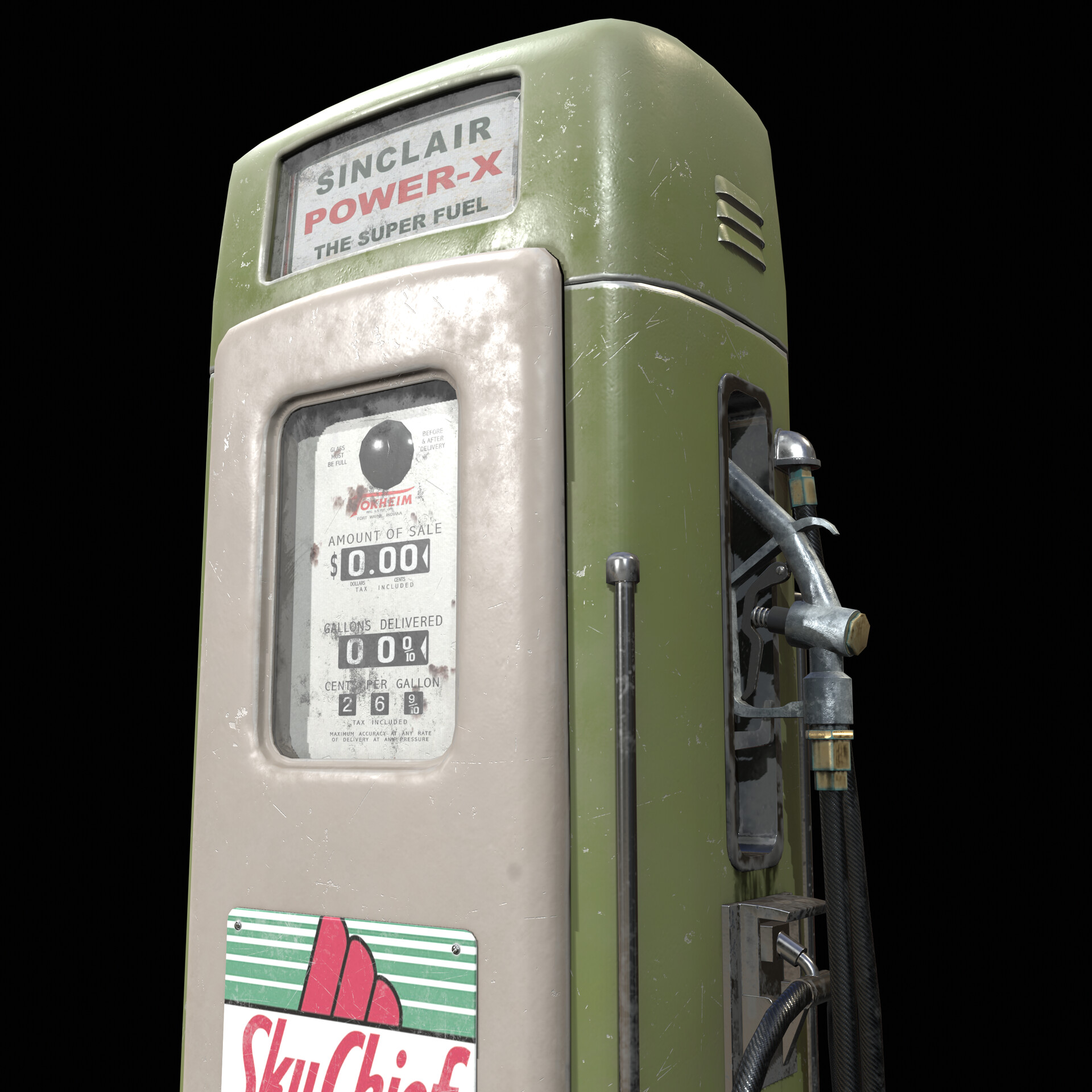 ArtStation - Gas Pump - Game Environment Asset