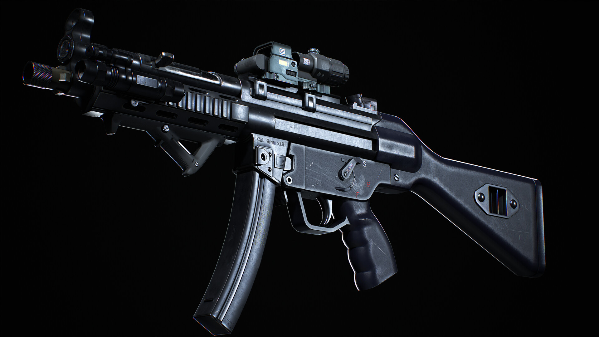 ArtStation - MP5 Submachine Gun