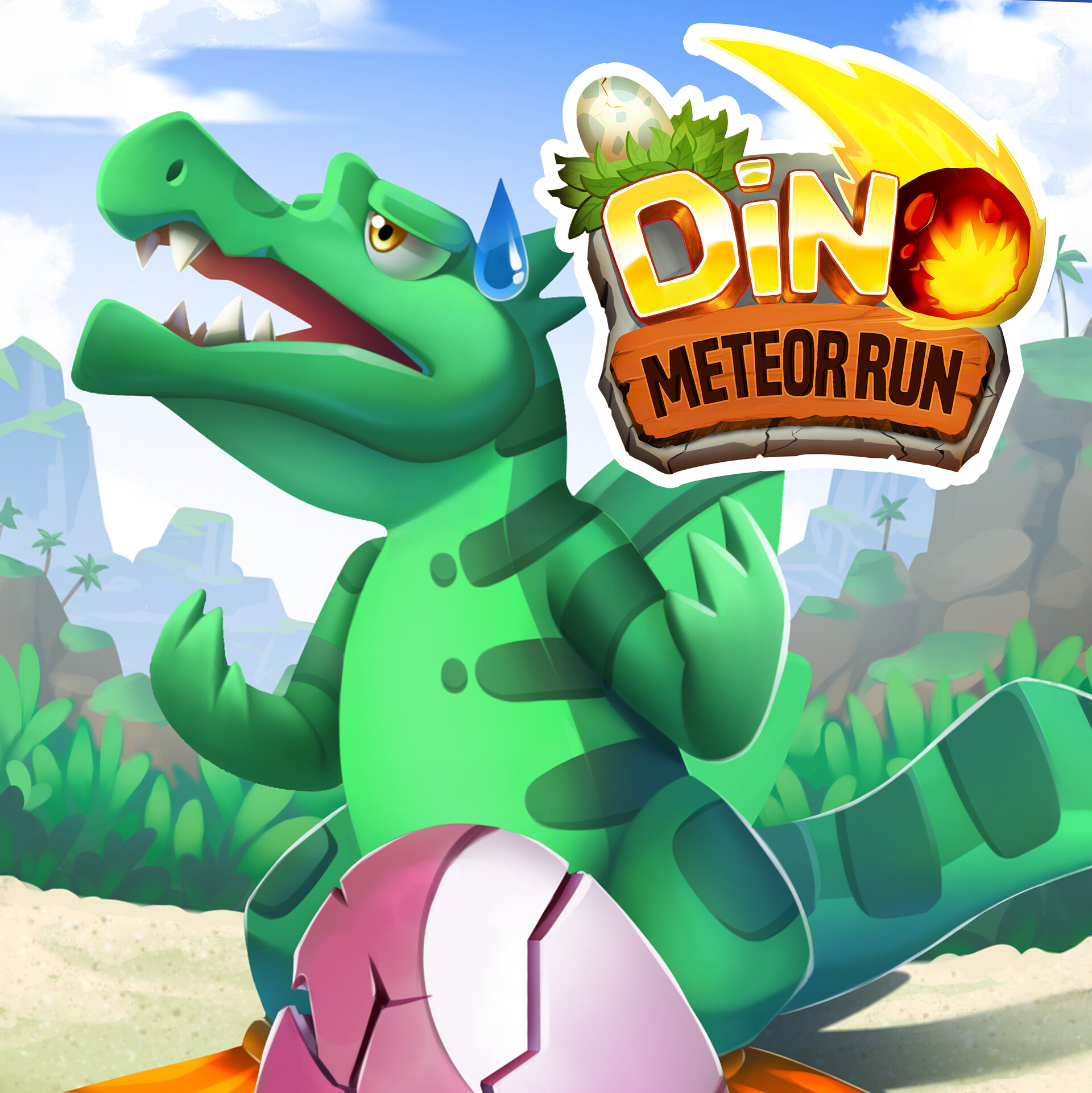 ArtStation - Loading - Dino Meteor Run!