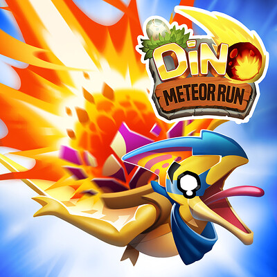 ArtStation - Loading - Dino Meteor Run!