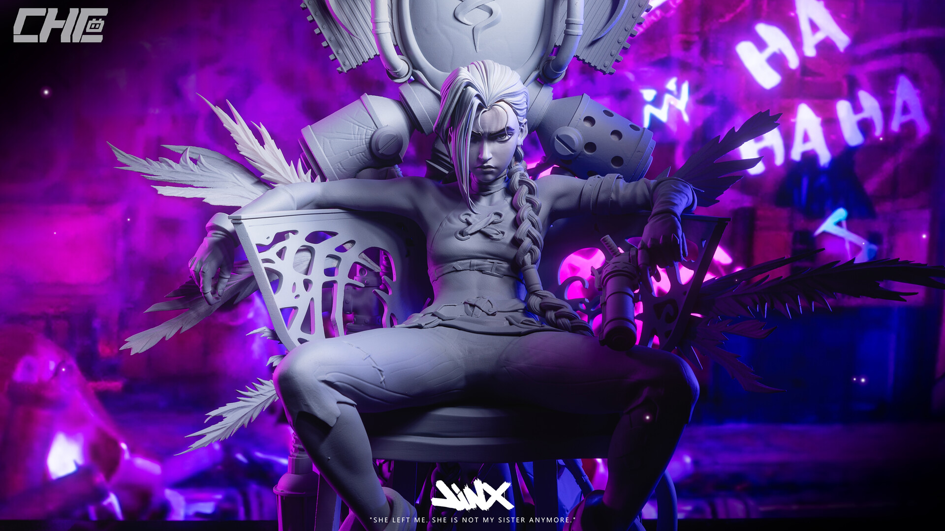 ArtStation ARCANE JINX Dinner Table Fan Art