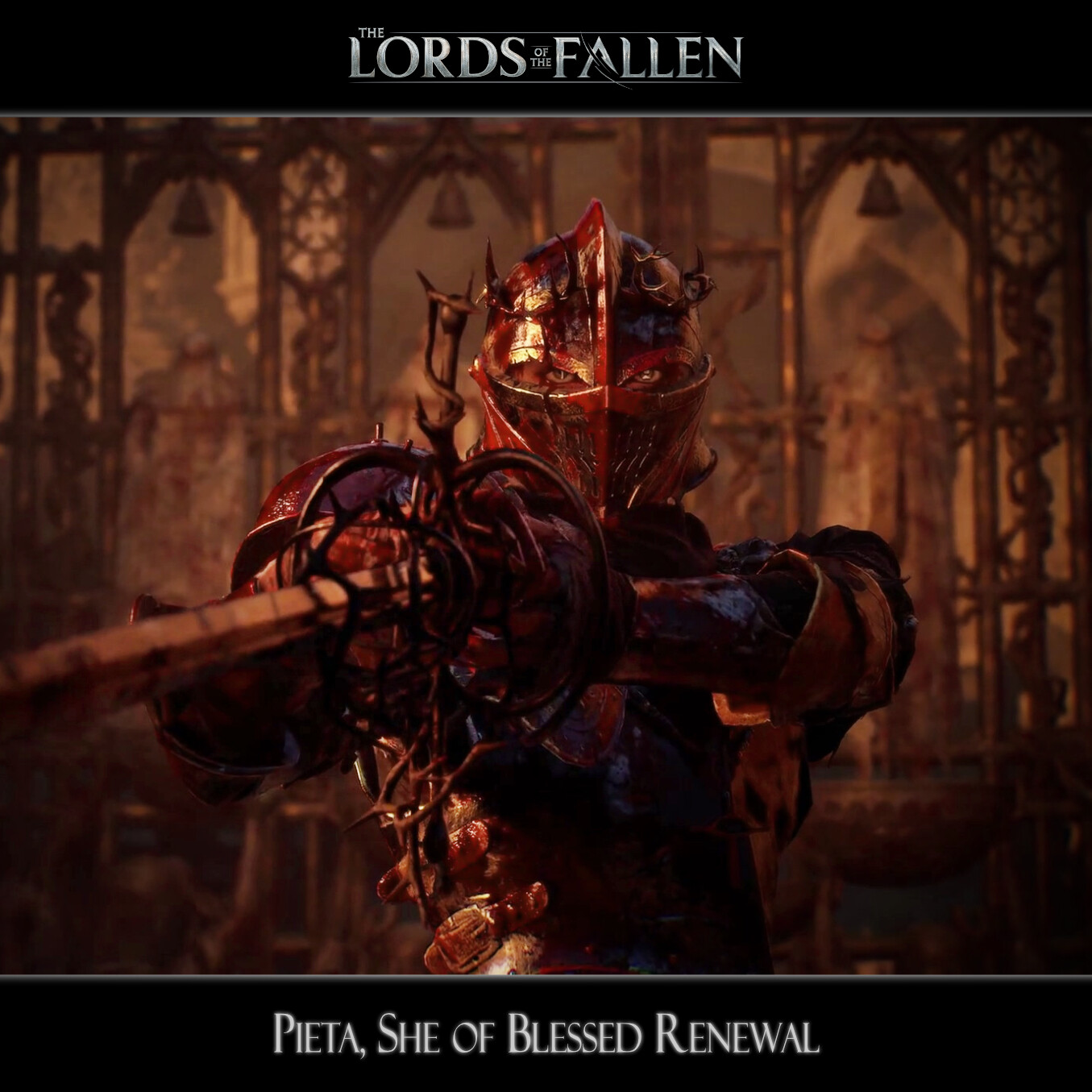 ArtStation The Lords of the Fallen Cutscene Pieta, She of Blessed Renewal