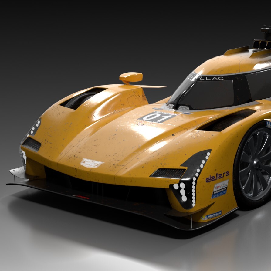 ArtStation - 2023 Cadillac V-LMDh - Full Sail University Month 18