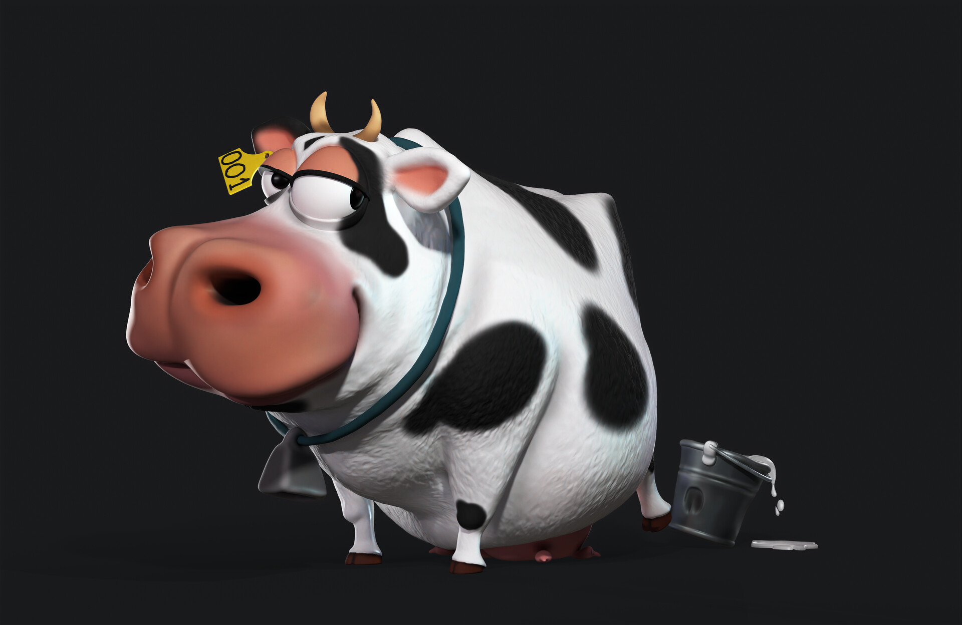 ArtStation - Cow