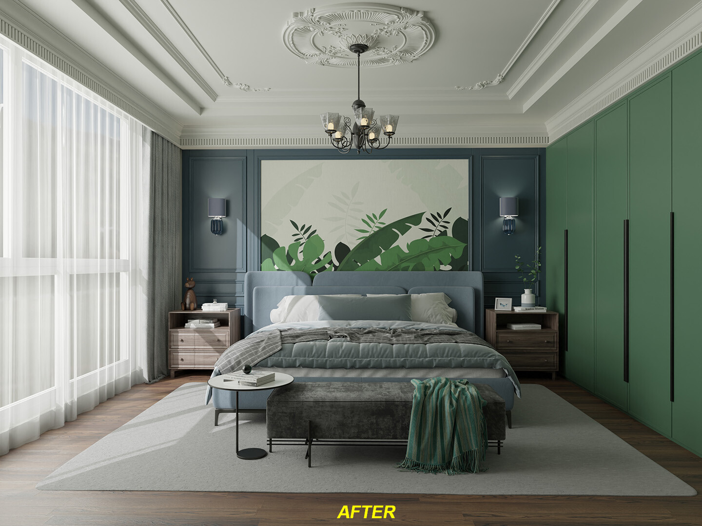 ArtStation - Virtual staging Bedroom