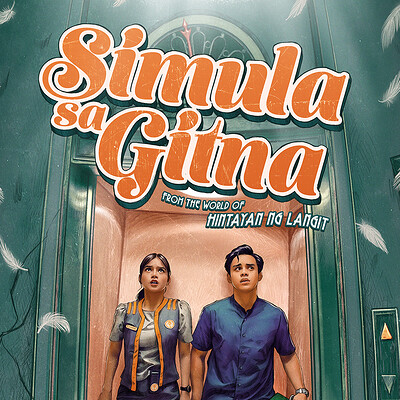 Simula sa Gitna (2023) Illustrated Movie Poster
