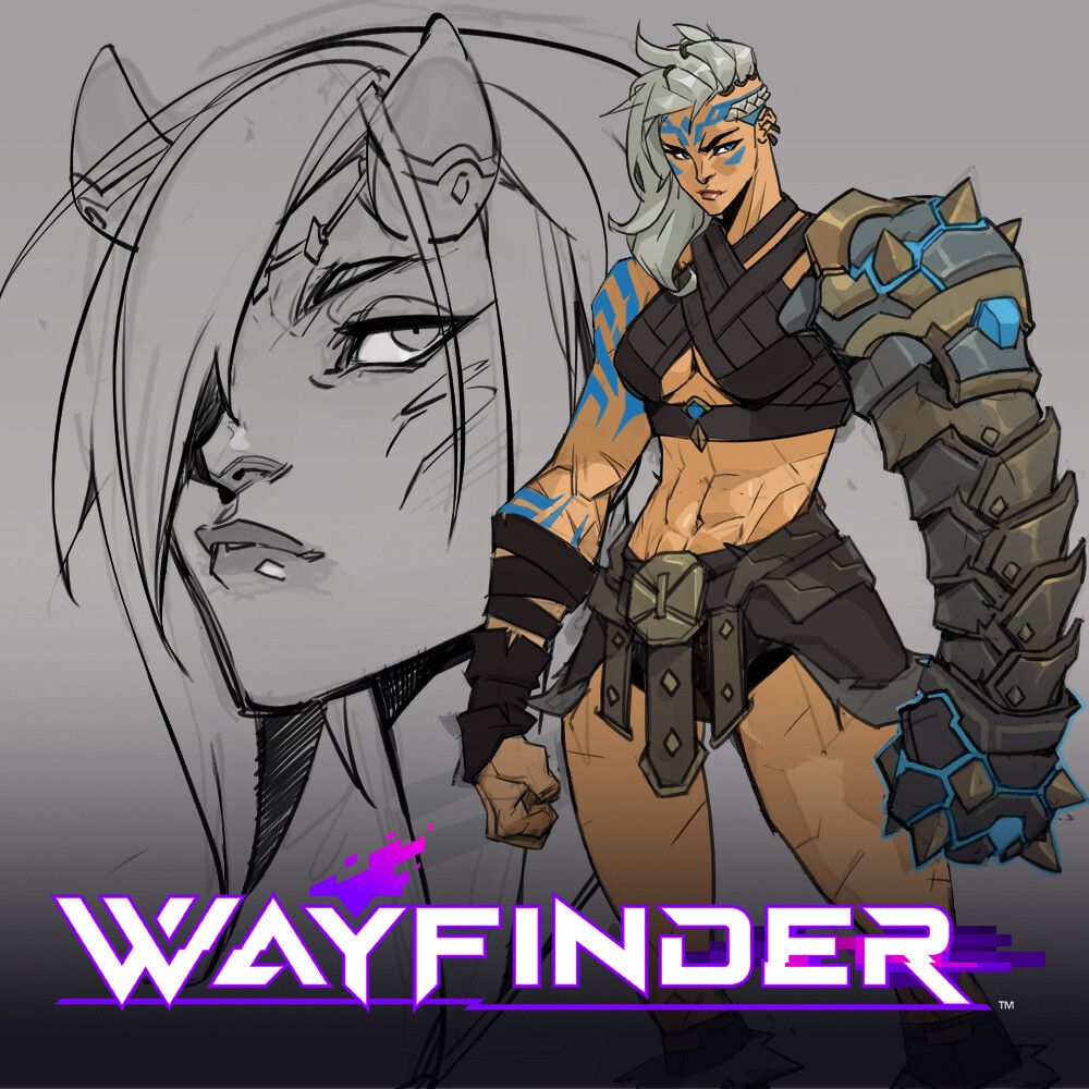 Senja & Niss - Wayfinder Character concept. 