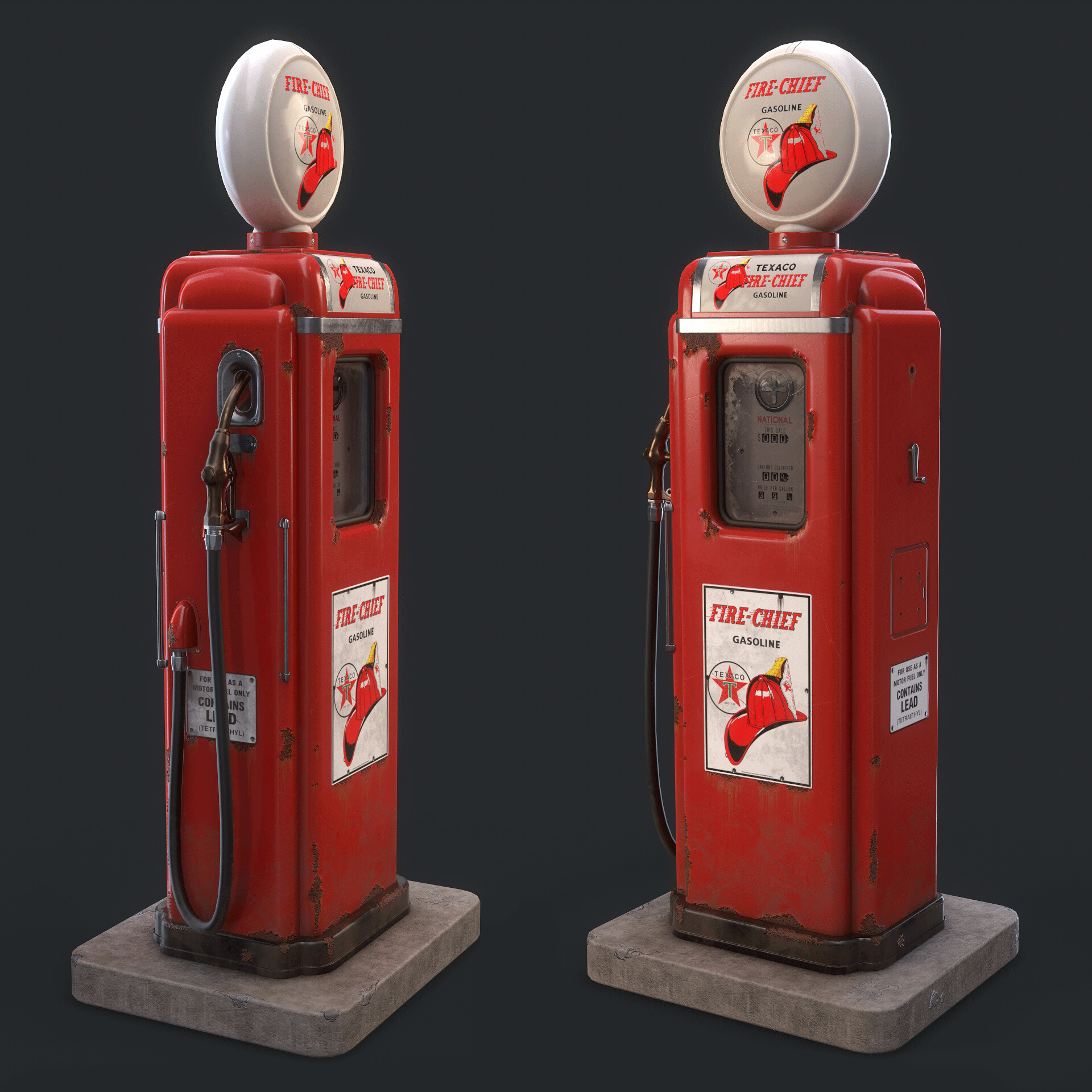 ArtStation - Gas Pump