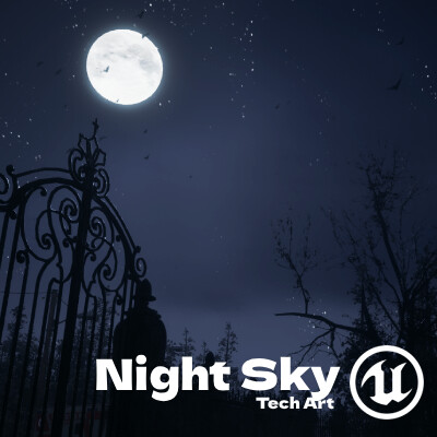 ArtStation - Night Sky Improvement - Unreal Engine - Tech Art