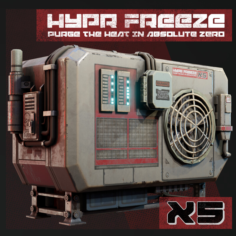 Hypr Freeze X5 Sci-fi Air Conditioner