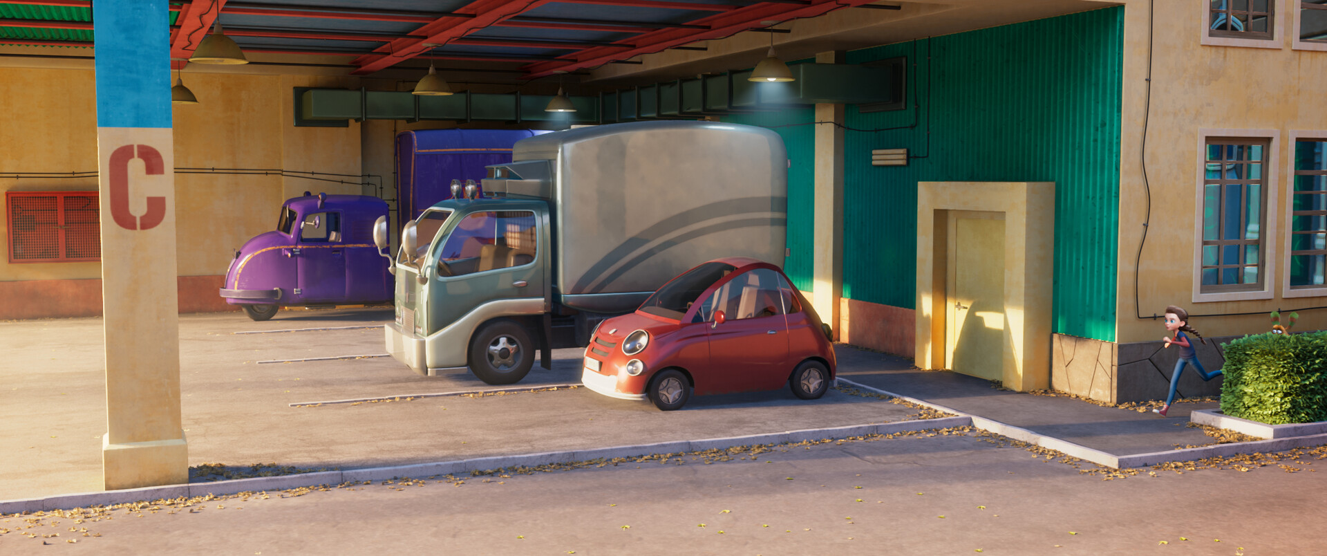 ArtStation - Parking texturing