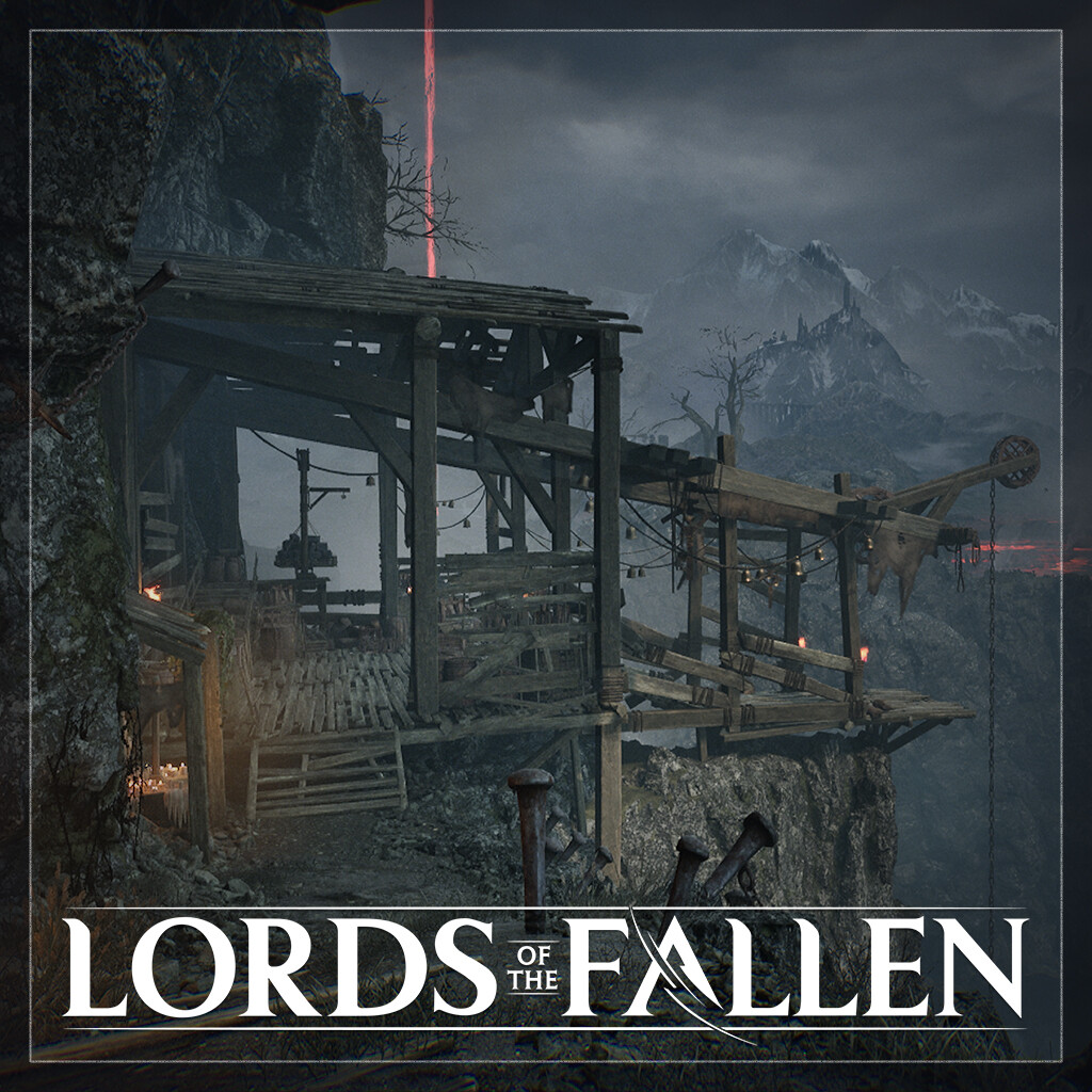 ArtStation - Lords of the Fallen - Supply Elevator