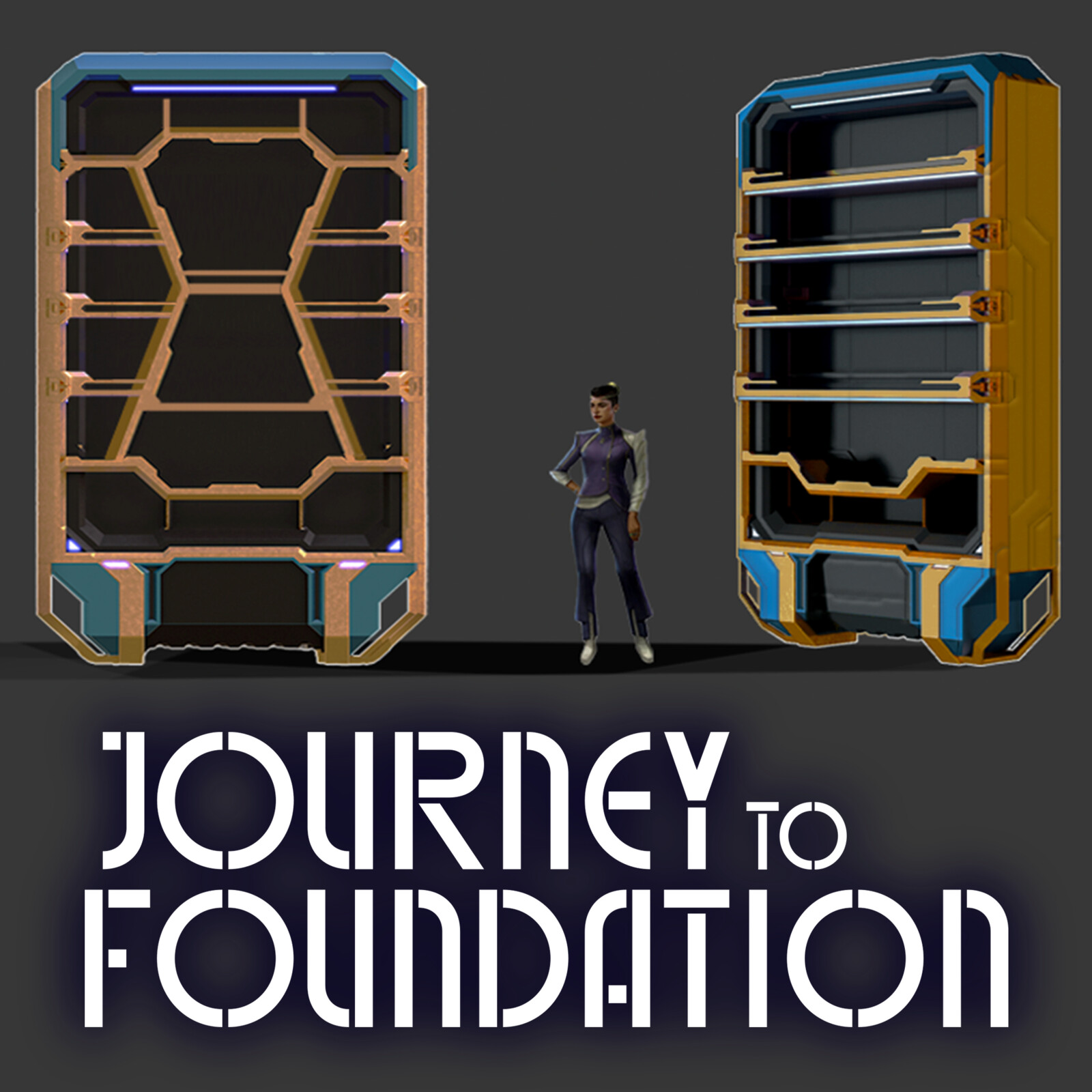 Journey to Foundation: Astoria's Bookshelf Concept