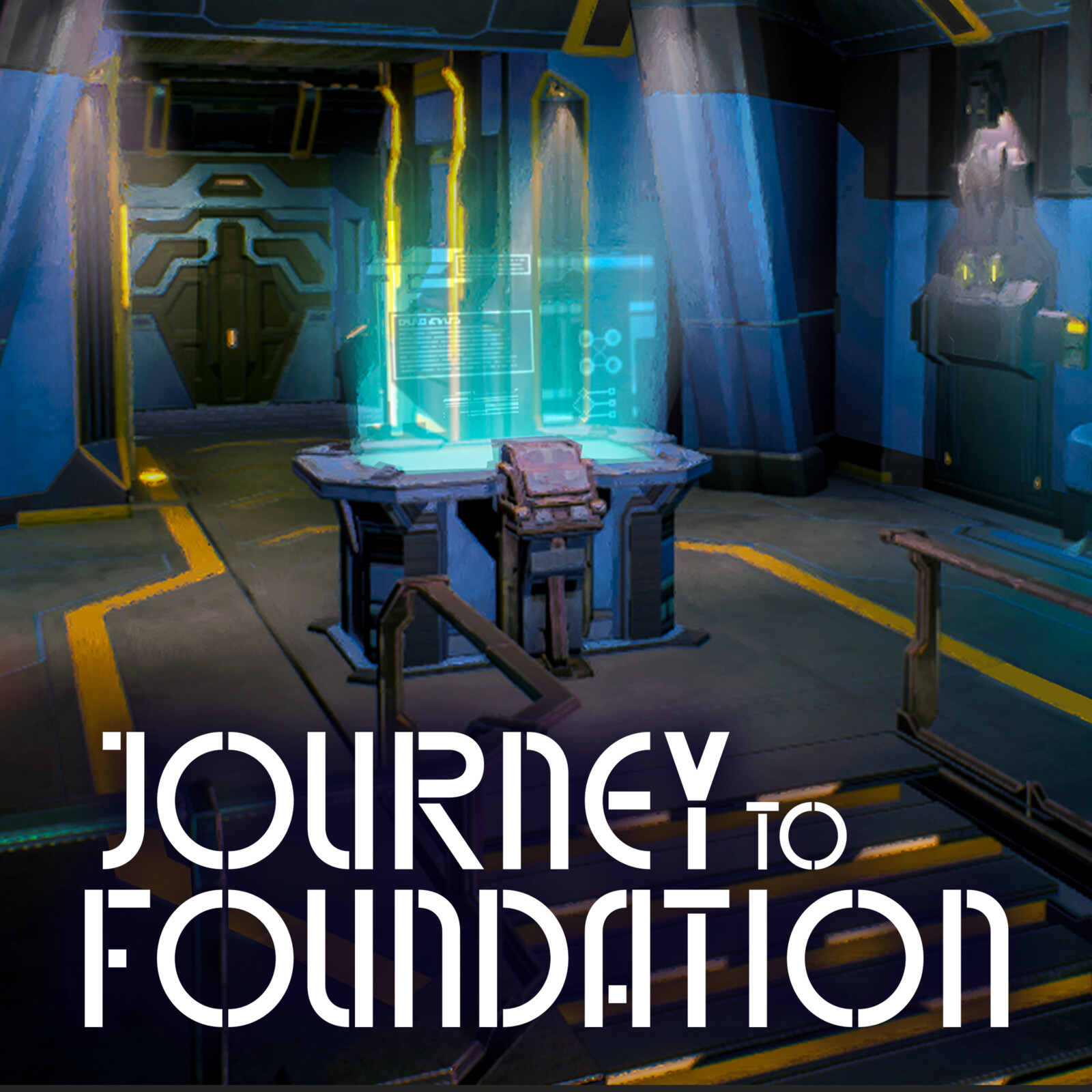 Journey to Foundation: Player Ship Interior Concept