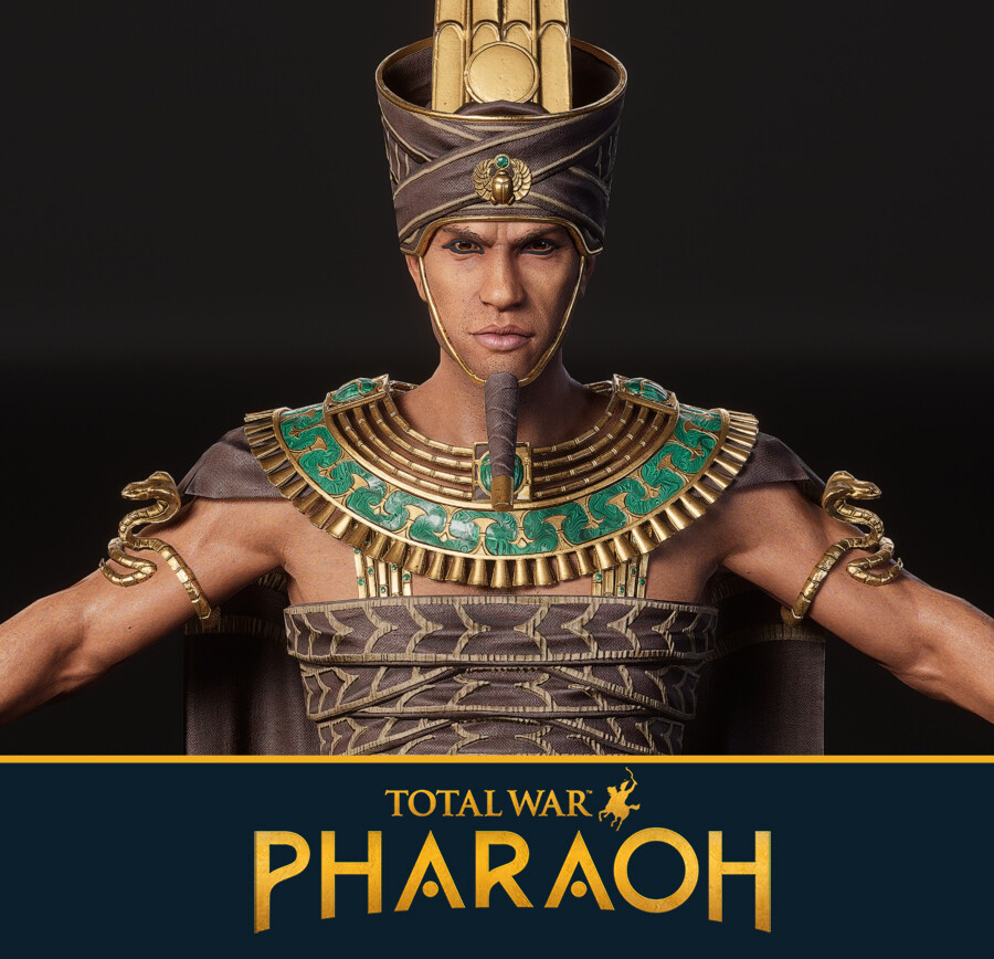 ArtStation - Amenmesse- Total War Pharaoh-Textured Lowpoly Model