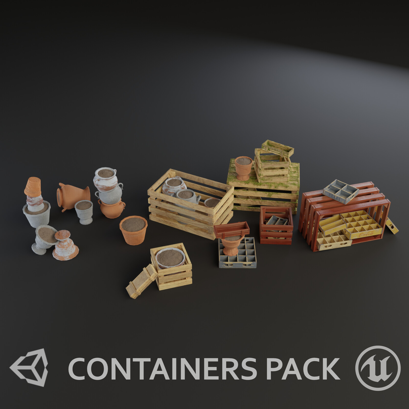 Vintage Gardening Pack - Part Two (Containers)