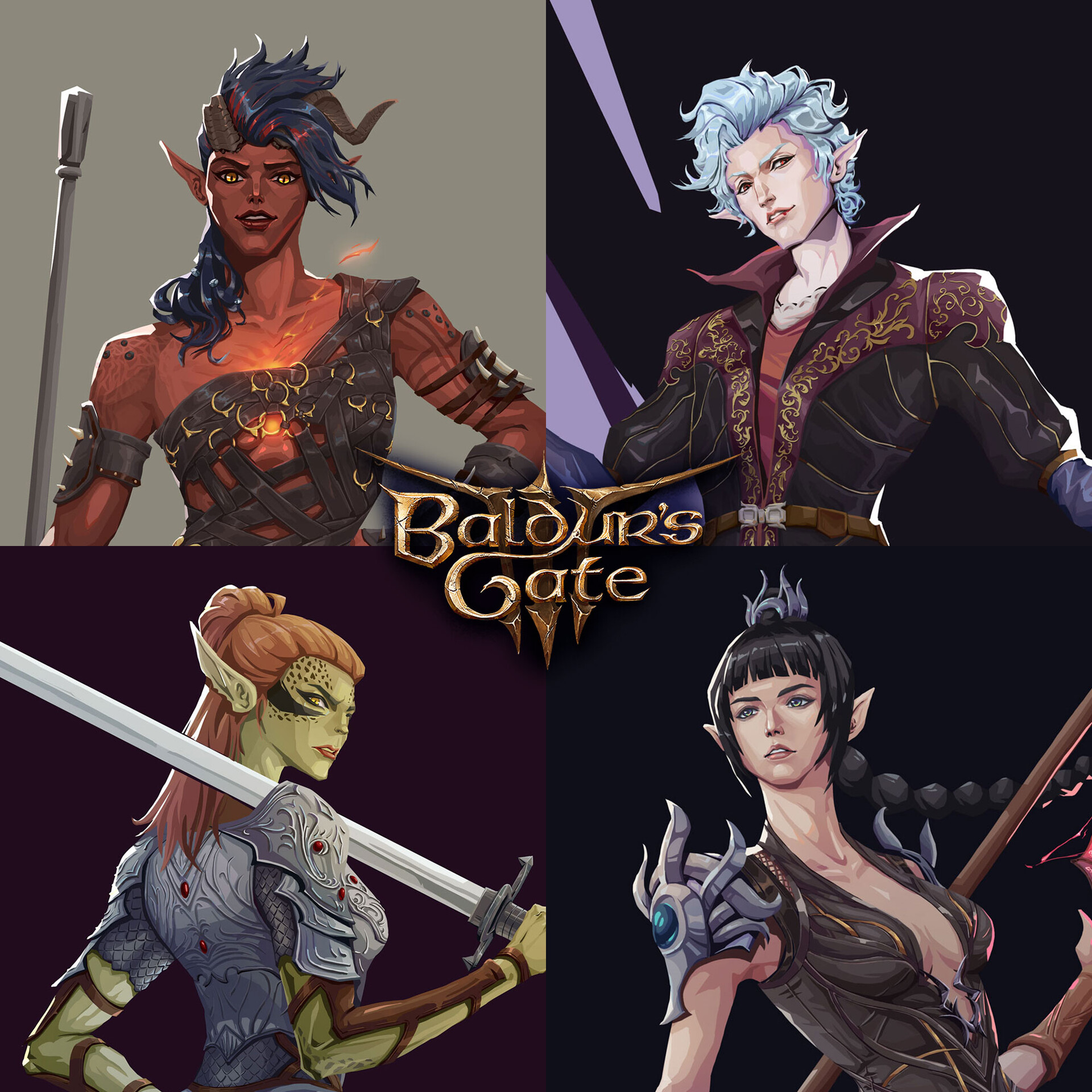 ArtStation - Baldur's Gate 3 Fanart - K/A/L/S Team