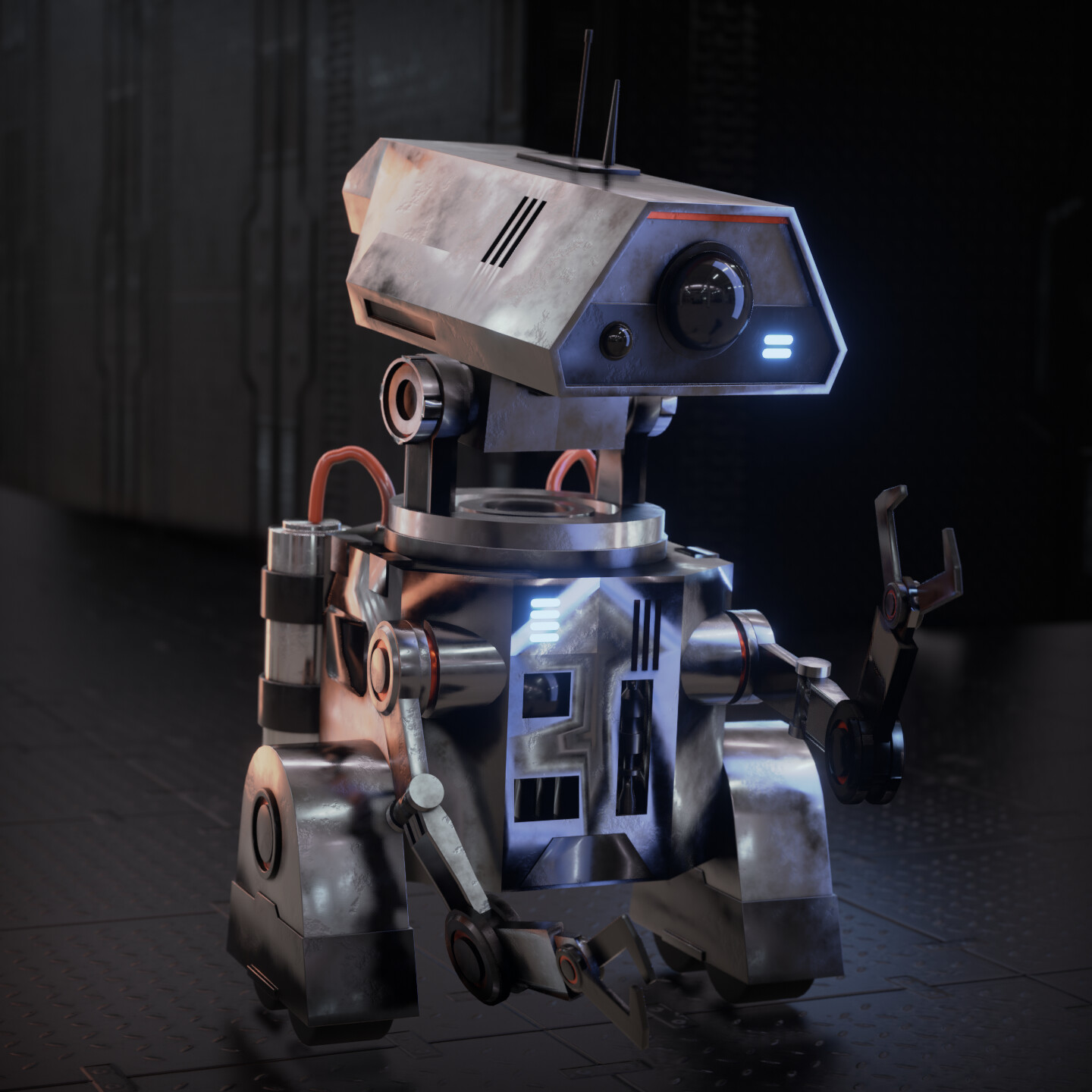 ArtStation - RoboMotion: A Blender Creation