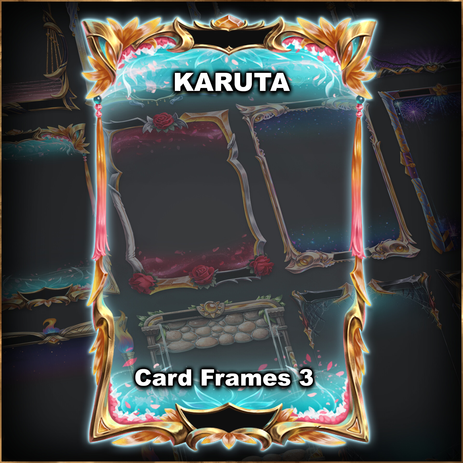 ArtStation Karuta Card Frames Series 3