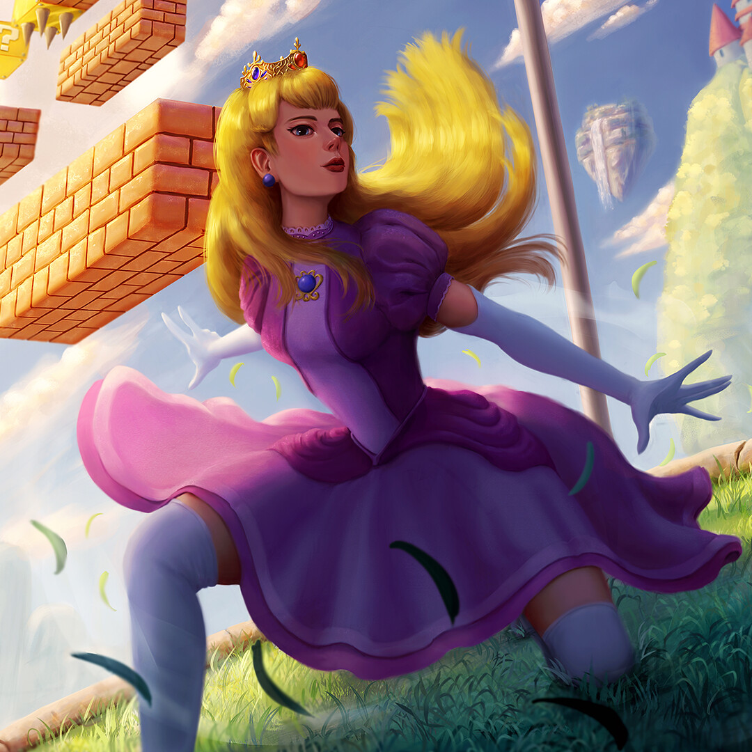 ArtStation - Princess Peach - Mario Movie