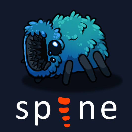 ArtStation Spine animation Spiderling