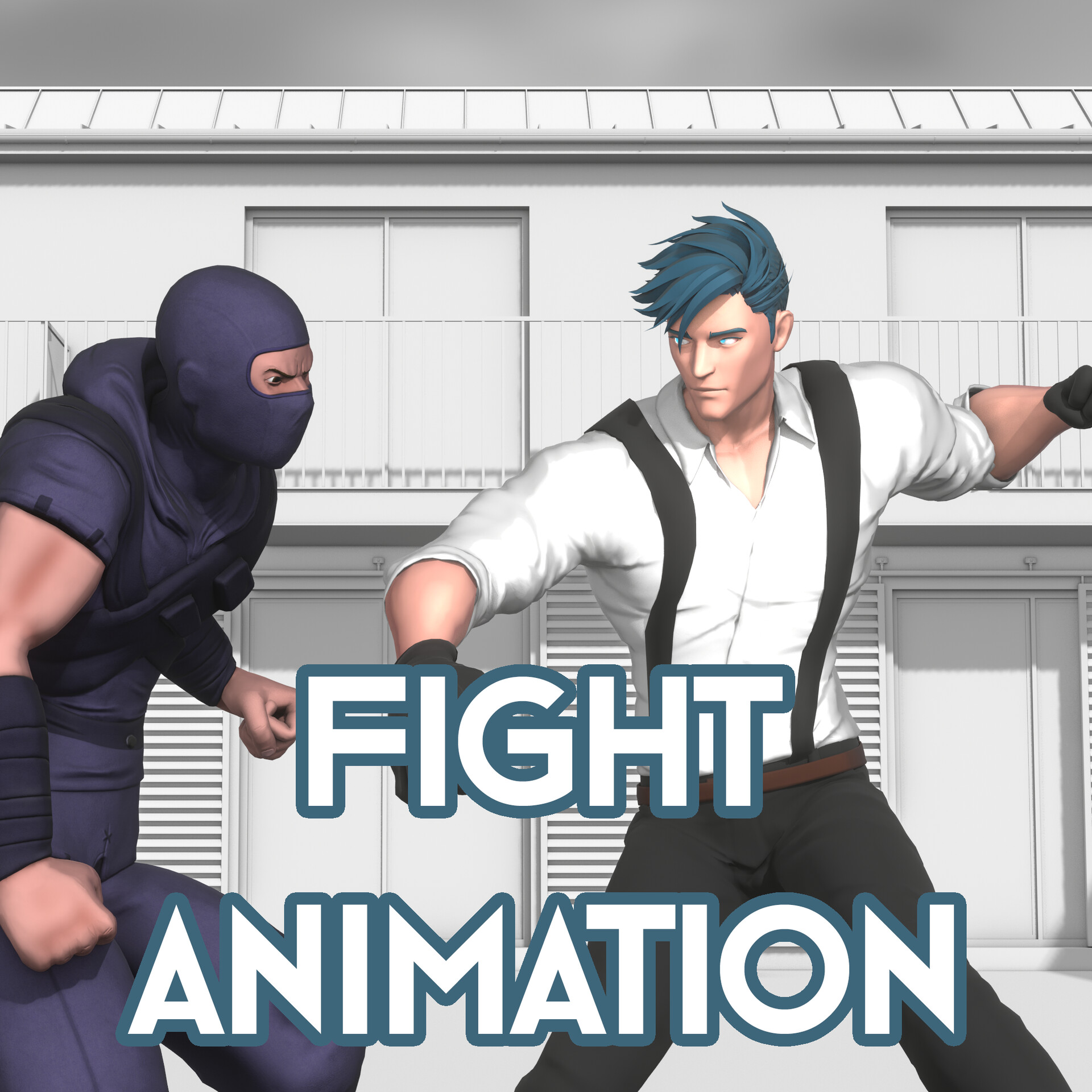 ArtStation - Fight Animation