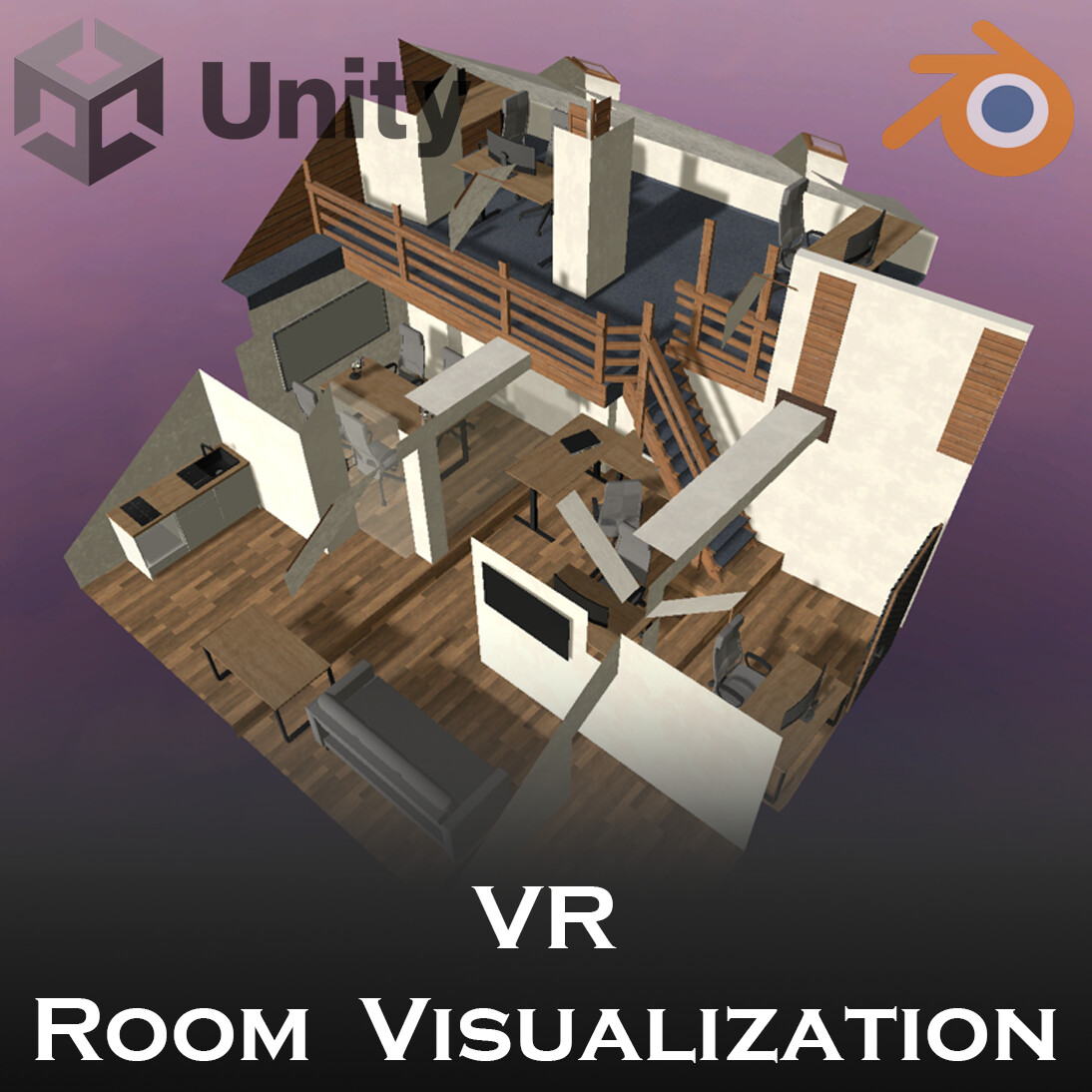 ArtStation - VR Room Visualization