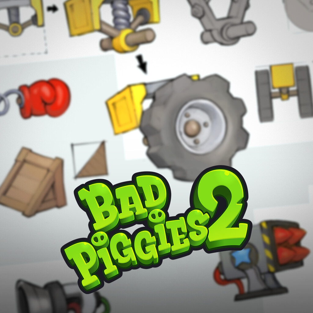 ArtStation - Bad Piggies 2 - Vehicles