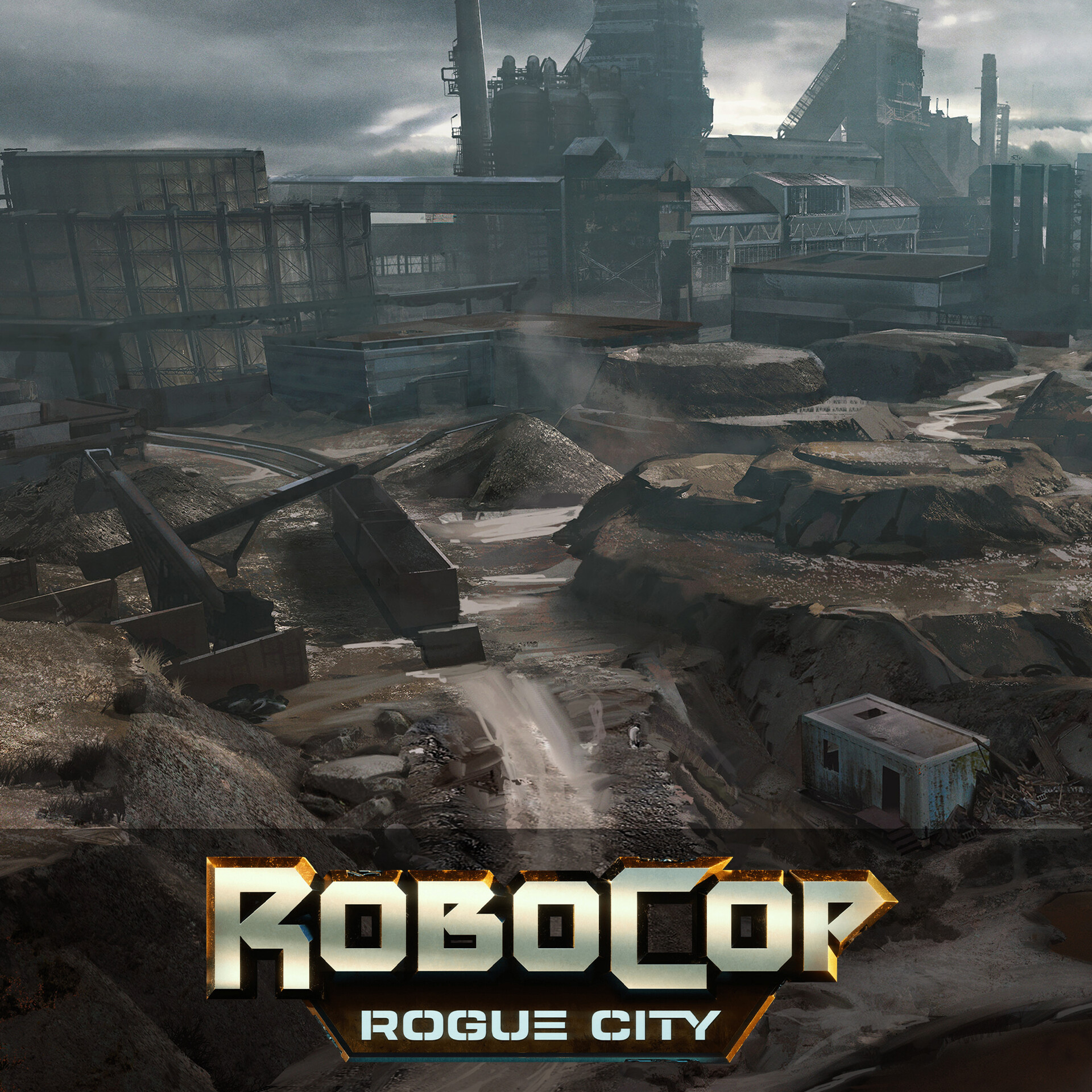ArtStation - RoboCop: Rogue City - Custom PS5 Cover