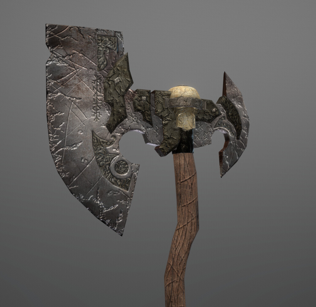 ArtStation - Giant War Axe