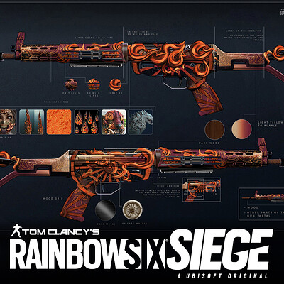 ミュージシャン Spark Sound Show HIBANA CAMO SETUP (ORG) ArtStation - Rainbow 6 Siege - FrAgMenT Operator Bundle