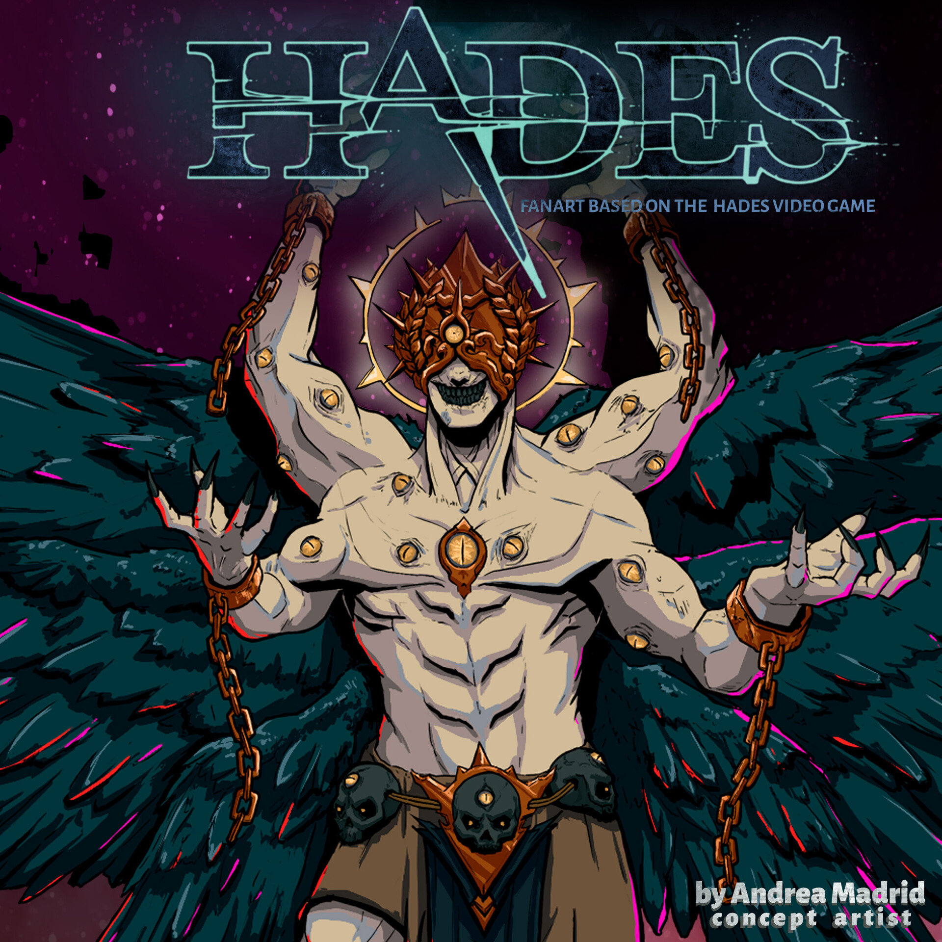 ArtStation - Hades Fanart Project - Main Boss Design