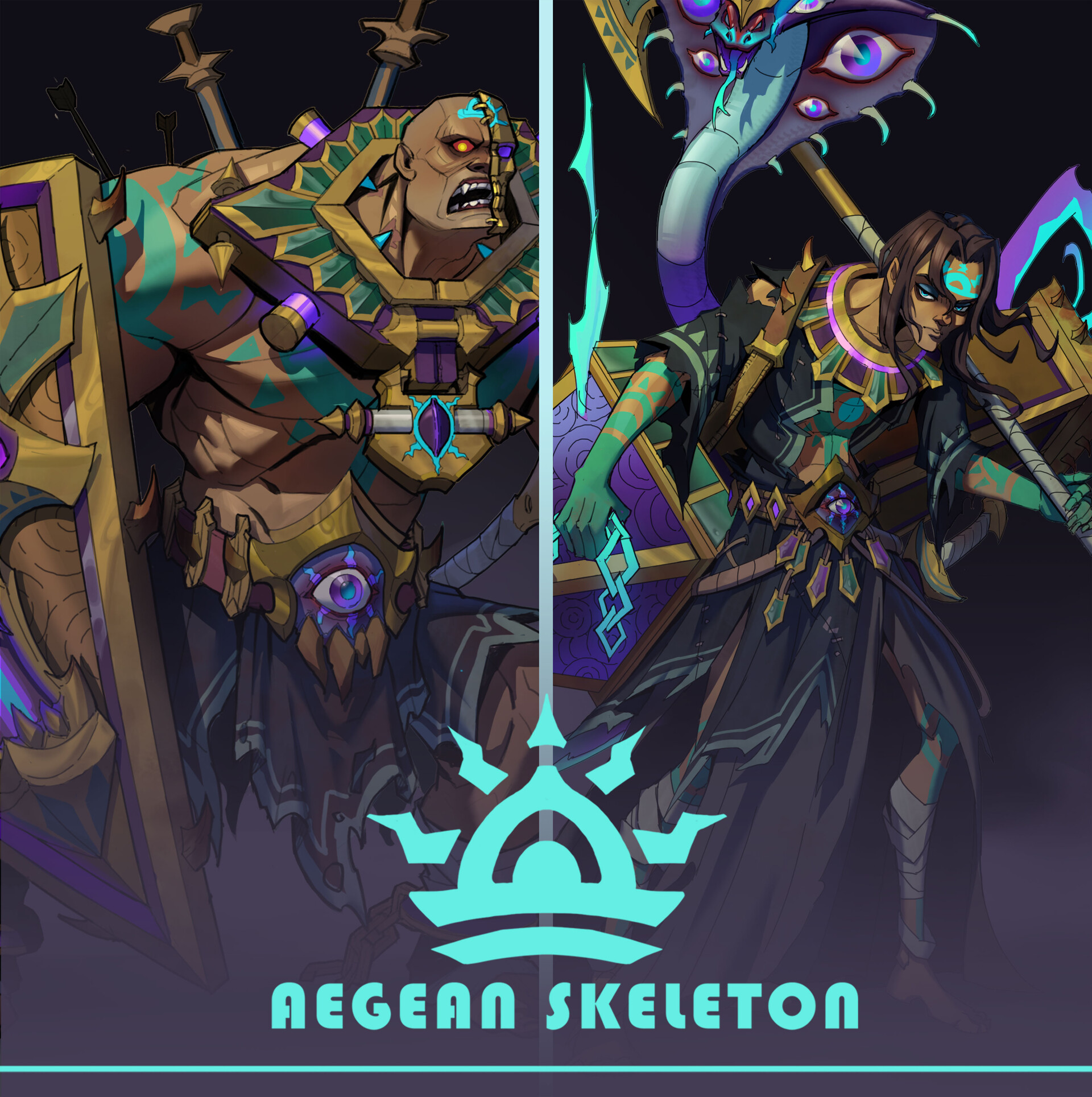 ArtStation - Aegean Skeleton