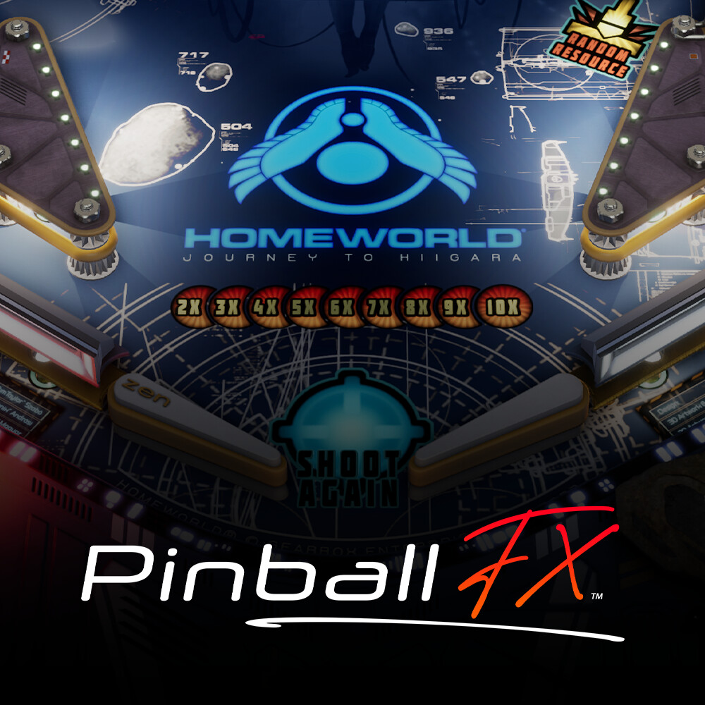 ArtStation Homeworld® Journey to Hiigara Pinball concept and texturing