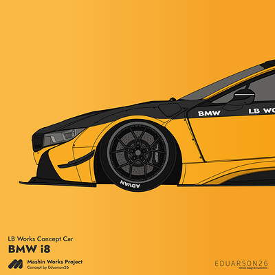 ArtStation - LB Works BMW i8
