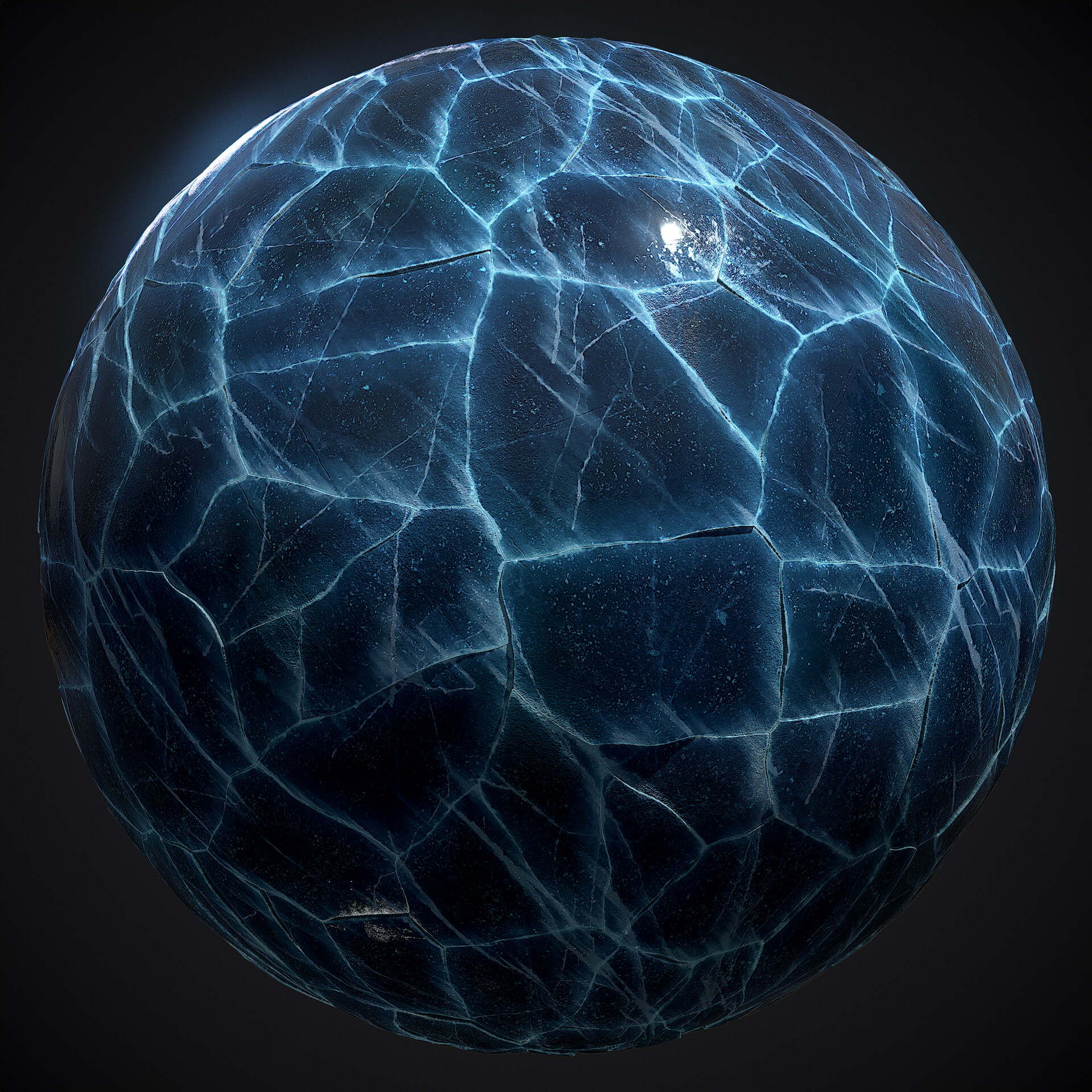 ArtStation - Stylized Ice Material 02