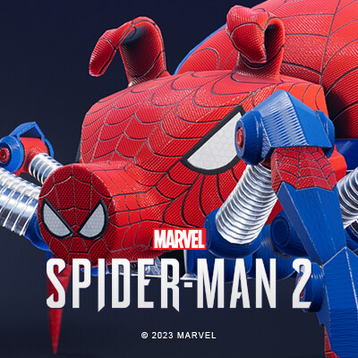 ArtStation - LEGO Marvel's Spider-Man 2 - Spider-Man Poster (2023)