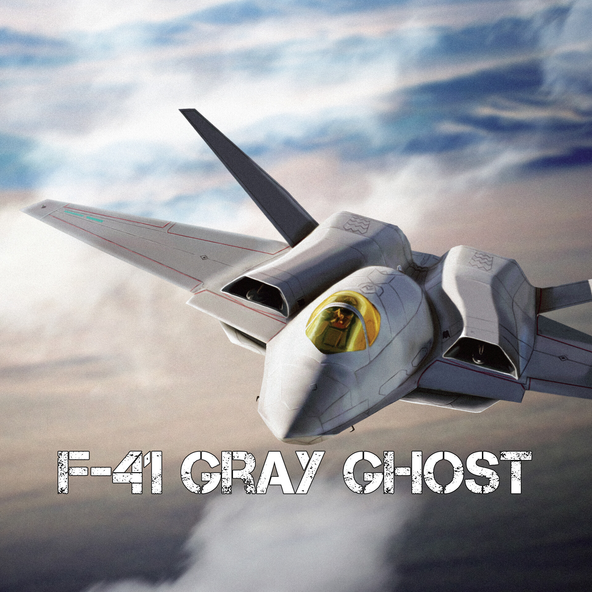 ArtStation - F-41 Gray Ghost (NGAD)