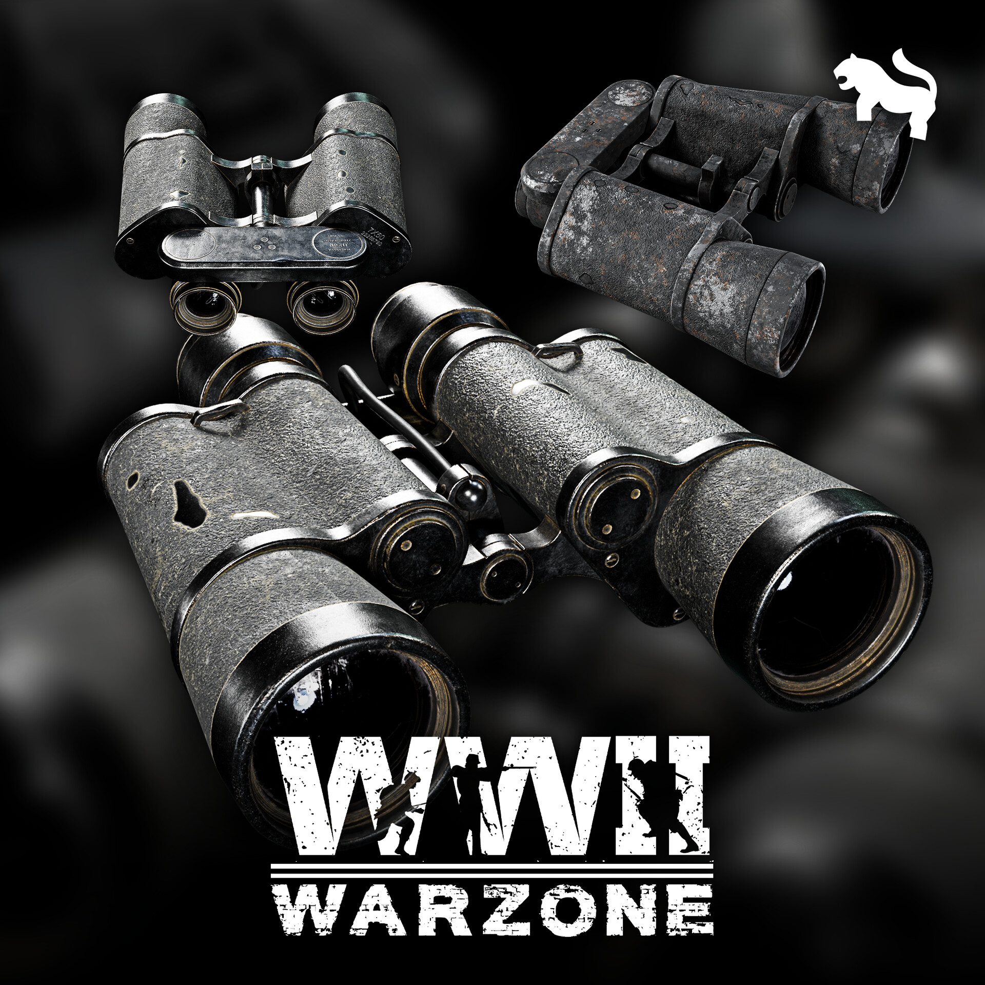 ArtStation - Binocular | WW2